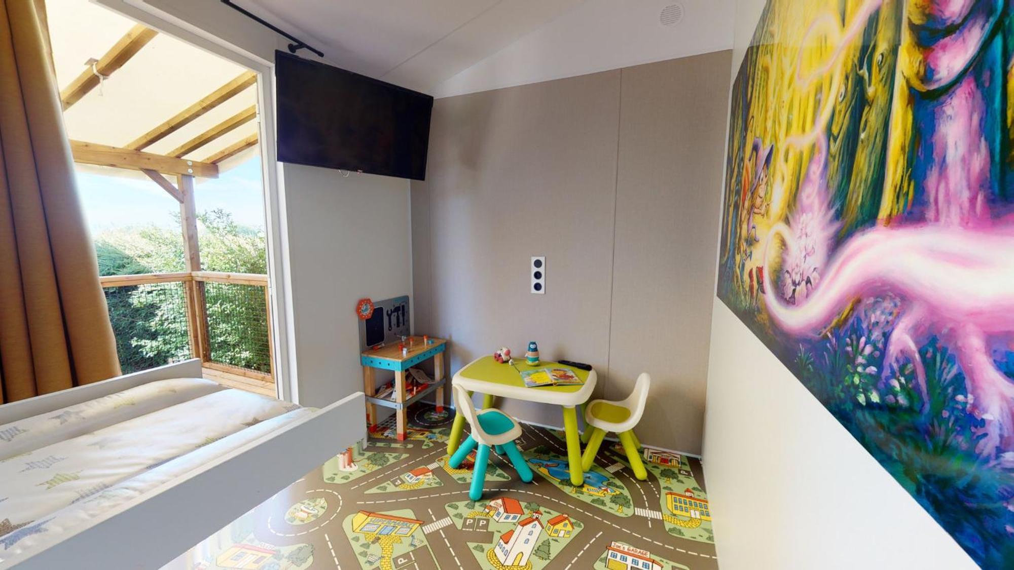 Le Camping Grand Cerf Hotell Gimouille Exteriör bild