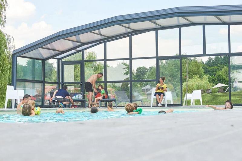 Le Camping Grand Cerf Hotell Gimouille Exteriör bild